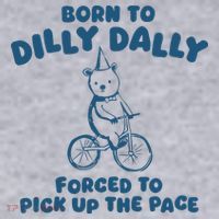 Born To Dilly Dally Women's Sweatshirt thumb 2