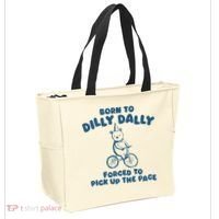 Born To Dilly Dally Tote Bag thumb 2