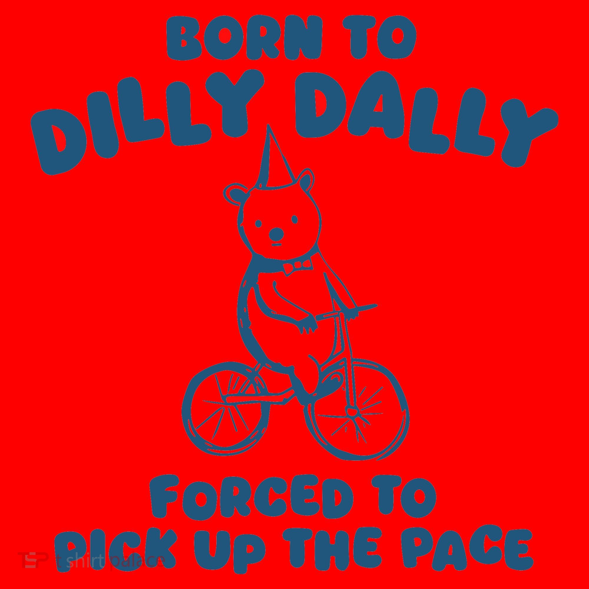 Born To Dilly Dally Santa Hat