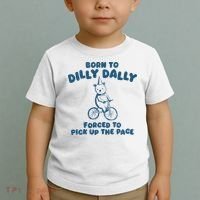 Born To Dilly Dally Toddler T-Shirt thumb 2