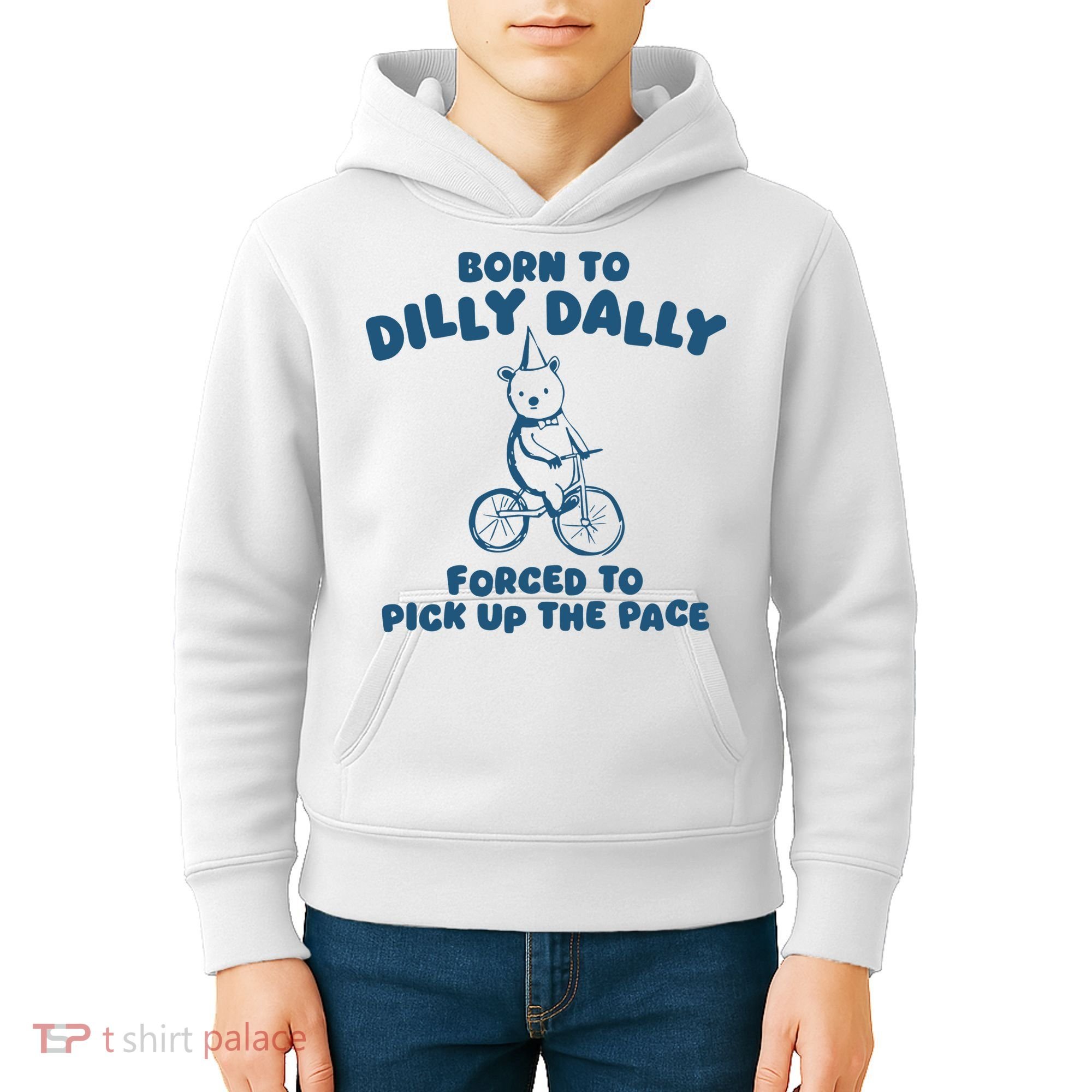 Born To Dilly Dally Kids Hoodie