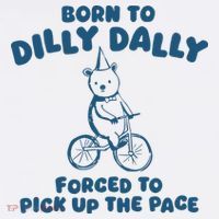 Born To Dilly Dally Kids T-Shirt thumb 4