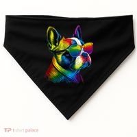 Boston Terrier Dog Mom & Dad Dog Lover USA-Made Doggie Bandana thumb 0