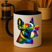 Boston Terrier Dog Mom & Dad Dog Lover Coffee Mug thumb 4