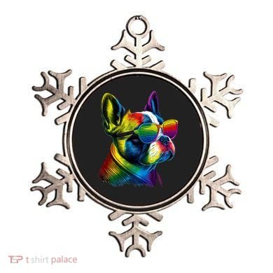 Boston Terrier Dog Mom & Dad Dog Lover Ornament