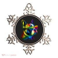 Boston Terrier Dog Mom & Dad Dog Lover Ornament thumb 0