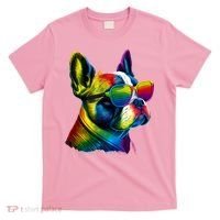 Boston Terrier Dog Mom & Dad Dog Lover T-Shirt thumb 0