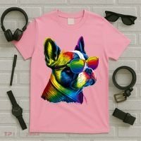 Boston Terrier Dog Mom & Dad Dog Lover T-Shirt thumb 5