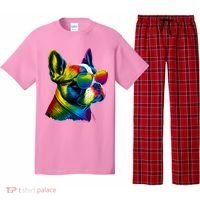Boston Terrier Dog Mom & Dad Dog Lover Pajama Set thumb 0