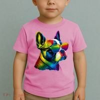 Boston Terrier Dog Mom & Dad Dog Lover Toddler T-Shirt thumb 2