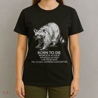 Born To Die World Is A Fu Kill Em All 1989 I Am Trash Man T-Shirt thumb 4