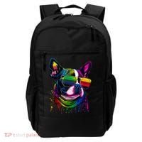 Boston Terrier Dog Mom & Dad Dog Lover Backpack thumb 0