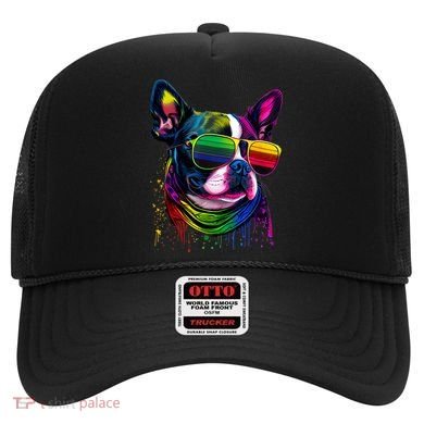 Boston Terrier Dog Mom & Dad Dog Lover Hat