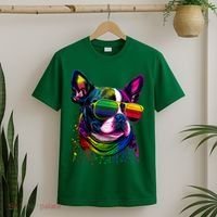 Boston Terrier Dog Mom & Dad Dog Lover T-Shirt thumb 2