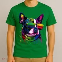 Boston Terrier Dog Mom & Dad Dog Lover T-Shirt thumb 3