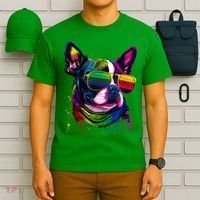 Boston Terrier Dog Mom & Dad Dog Lover T-Shirt thumb 6