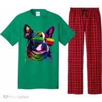 Boston Terrier Dog Mom & Dad Dog Lover Pajama Set thumb 0