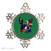Boston Terrier Dog Mom & Dad Dog Lover Ornament thumb 0