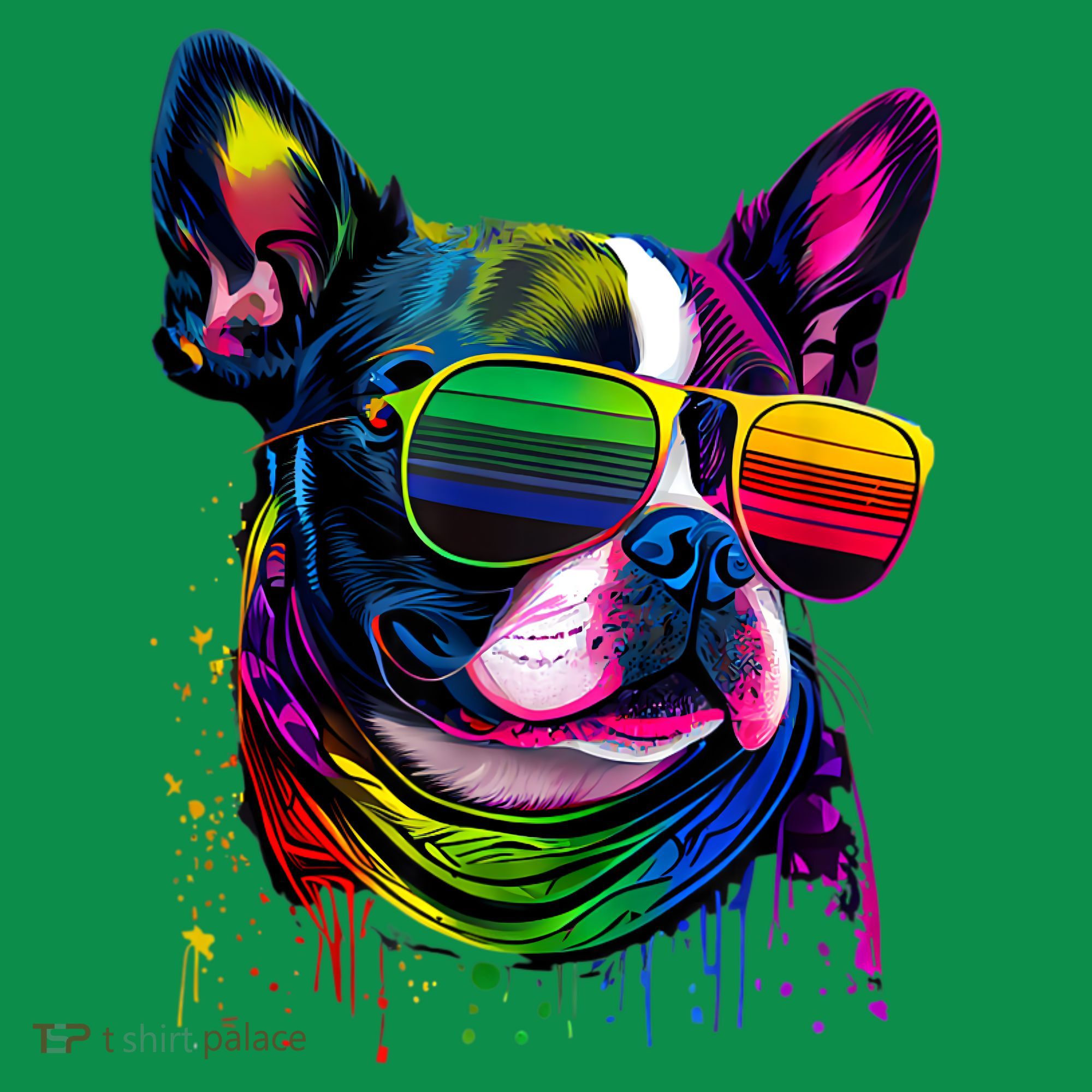 Boston Terrier Dog Mom & Dad Dog Lover Women's T-Shirt
