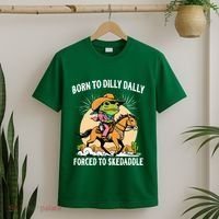 Born To Dilly Dally Forced To Skedaddle T-Shirt thumb 2