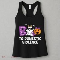 Boo To Domestic Violence Domestic Violence Awareness Women's Tank Top thumb 3