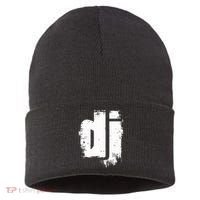 Be The Disc Jockey Stylish Dj Sustainable Knit Beanie thumb 0