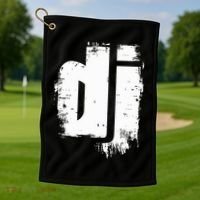 Be The Disc Jockey Stylish Dj Golf Towel thumb 1