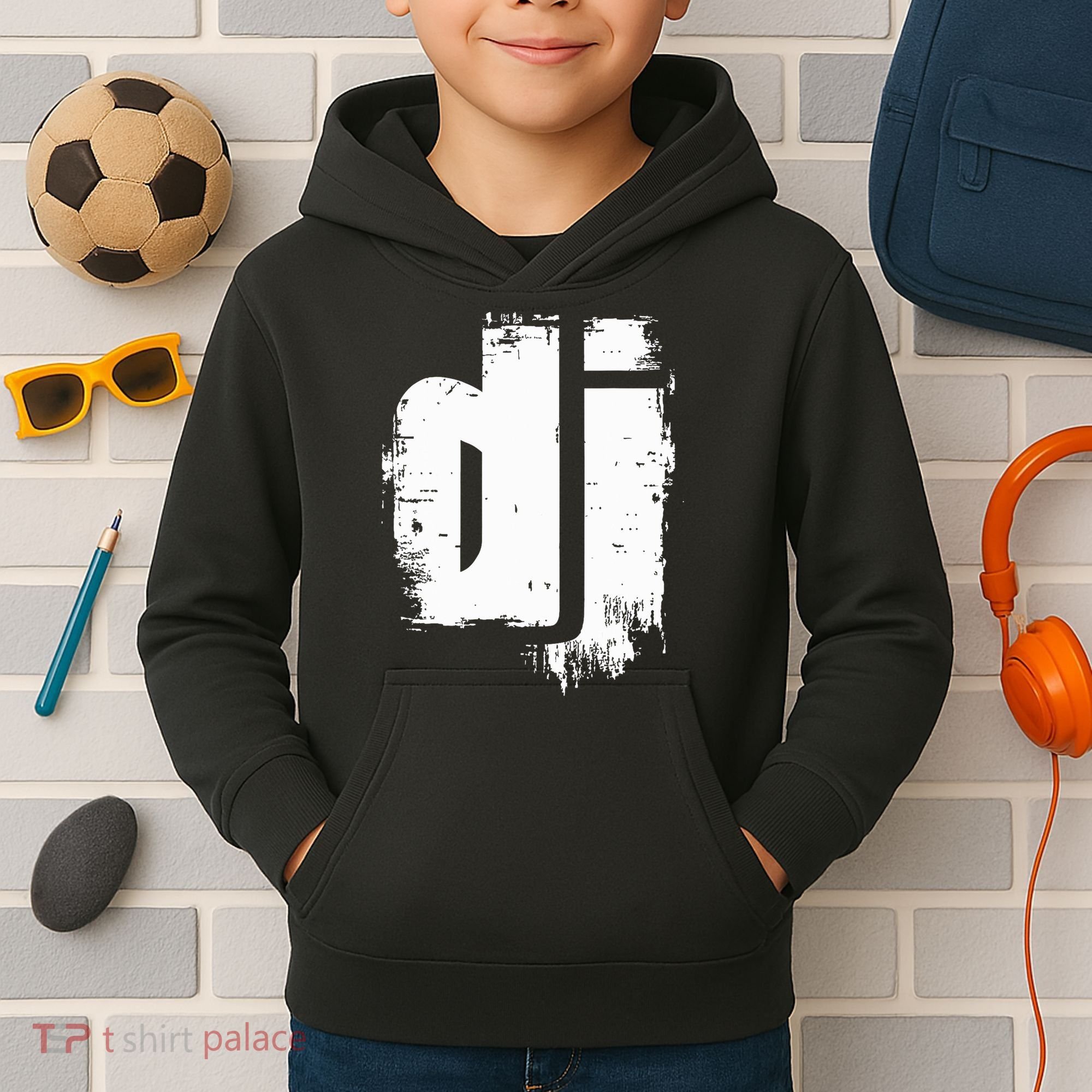 Be The Disc Jockey Stylish Dj Kids Hoodie