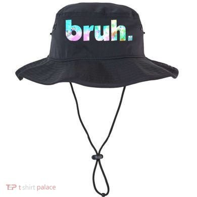 Bruh Tie Dye Brah Bro Dude Greeting Slang Funny Meme Saying Bucket Hat