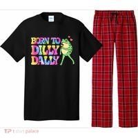 Born To Dilly Dally Playful Frog Fun Pajama Set thumb 0
