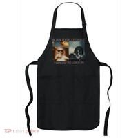 Born To Dilly Dally Forced To Lock In Cat Meme Apron thumb 0