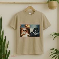 Born To Dilly Dally Forced To Lock In Cat Meme T-Shirt thumb 2