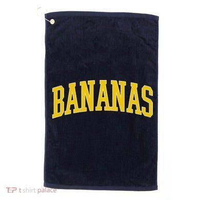 BANANAS Throwback Design Classic Logo Golf Towel