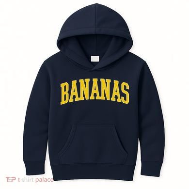 BANANAS Throwback Design Classic Logo Kids Hoodie
