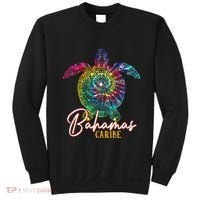 Bahamas Tie Dye Sea Turtle Caribe Matching Family Vacation Sweatshirt thumb 0
