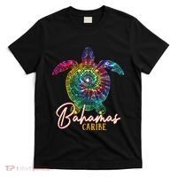 Bahamas Tie Dye Sea Turtle Caribe Matching Family Vacation T-Shirt thumb 0