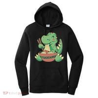Baby Trex Eating Ramen Noodles Women's Hoodie thumb 0