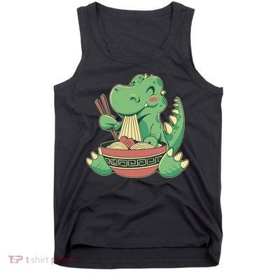 Baby Trex Eating Ramen Noodles Tank Top