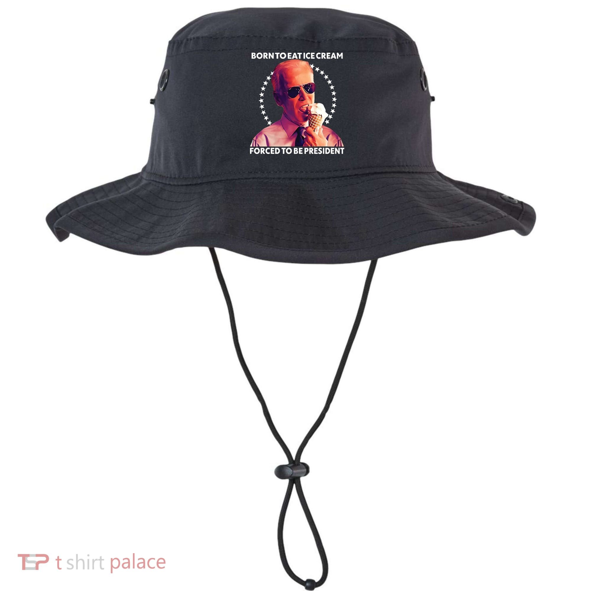 Born To Eat Ice Cream Forced To Be President Bucket Hat