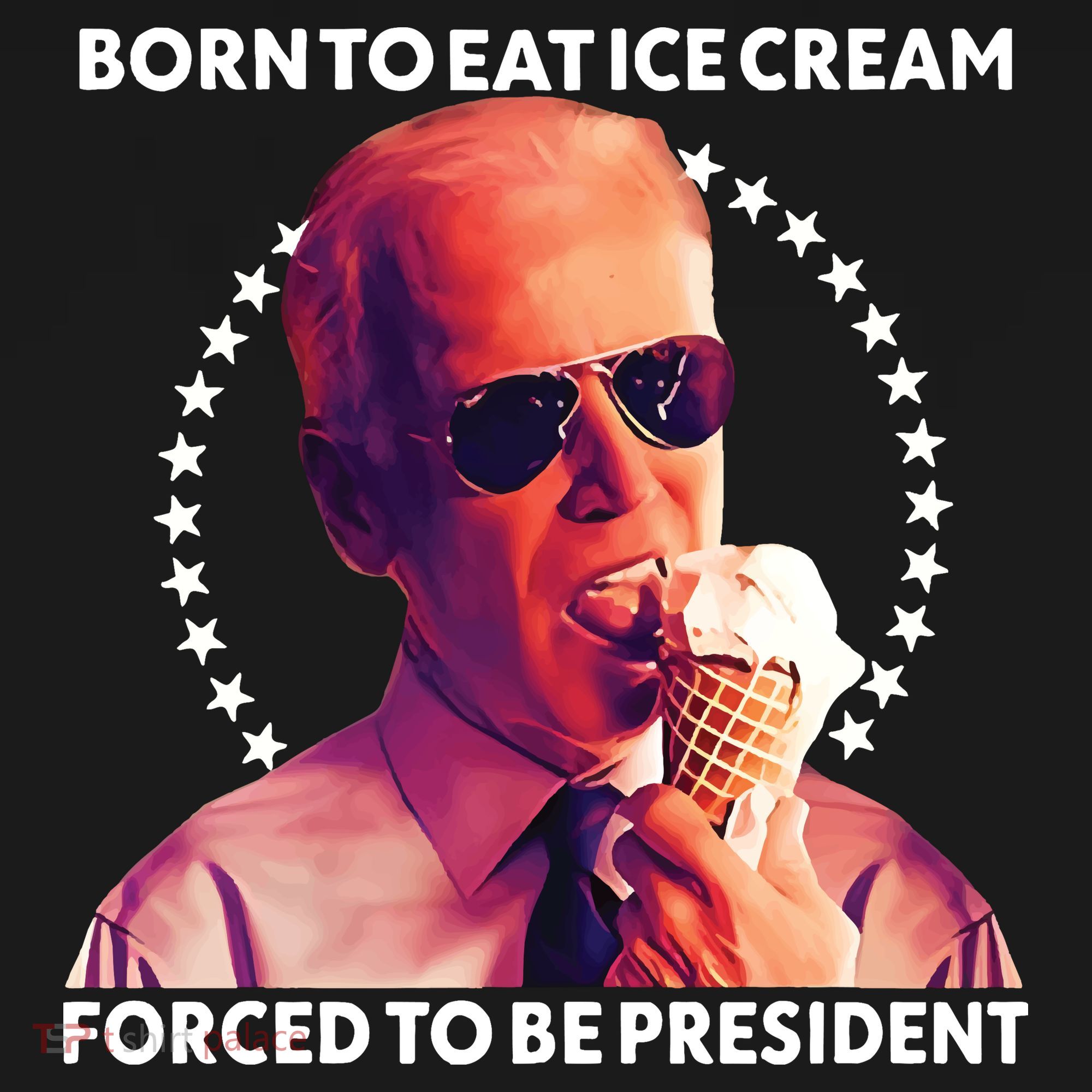 Born To Eat Ice Cream Forced To Be President Women's Hoodie