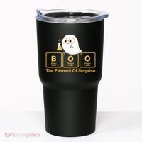 Boo The Element Of Surprise Ghost Chemist Halloween Tumbler thumb 0