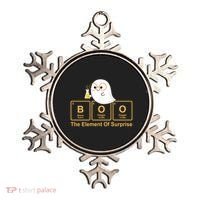 Boo The Element Of Surprise Ghost Chemist Halloween Ornament thumb 0