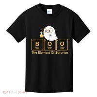 Boo The Element Of Surprise Ghost Chemist Halloween Kids T-Shirt thumb 0
