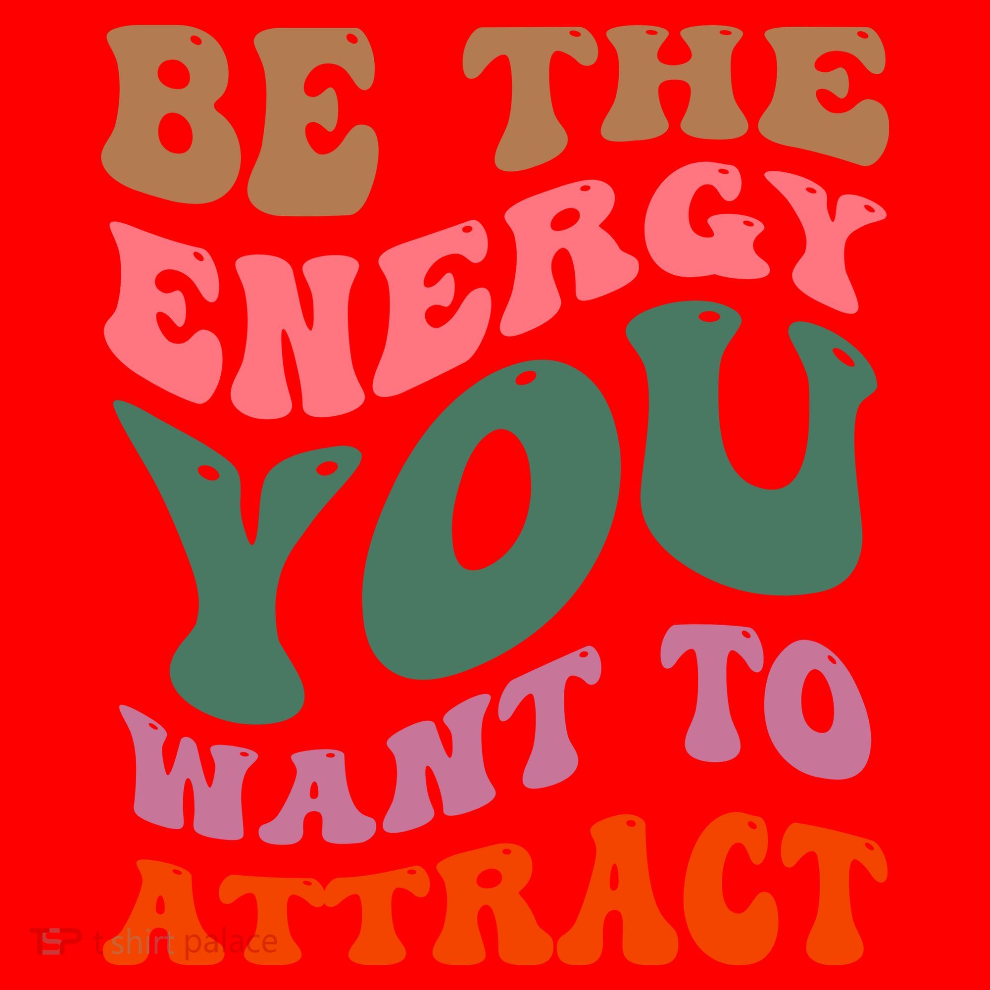 Be The Energy You Want To Attract Santa Hat