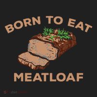 Born To Eat Meatloaf Funny Thanksgiving Gift Costume Beanie thumb 2