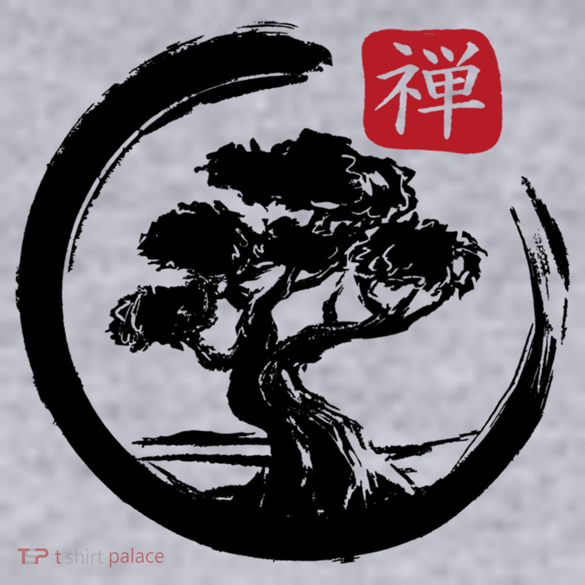 Bonsai Tree Enso Circle Japanese Zen Yoga Buddhism Aesthetic Meaningful Gift Women's Sweatshirt