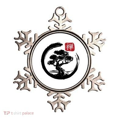 Bonsai Tree Enso Circle Japanese Zen Yoga Buddhism Aesthetic Meaningful Gift Ornament