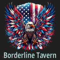 Borderline Tavern Eagle American Flag 4th Of July  Tumbler thumb 3