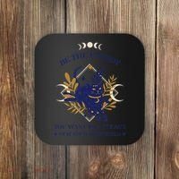 Be The Energy You Want To Attract - Moon Child - Cat Coaster thumb 0