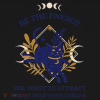 Be The Energy You Want To Attract - Moon Child - Cat Women's Tank Top thumb 5